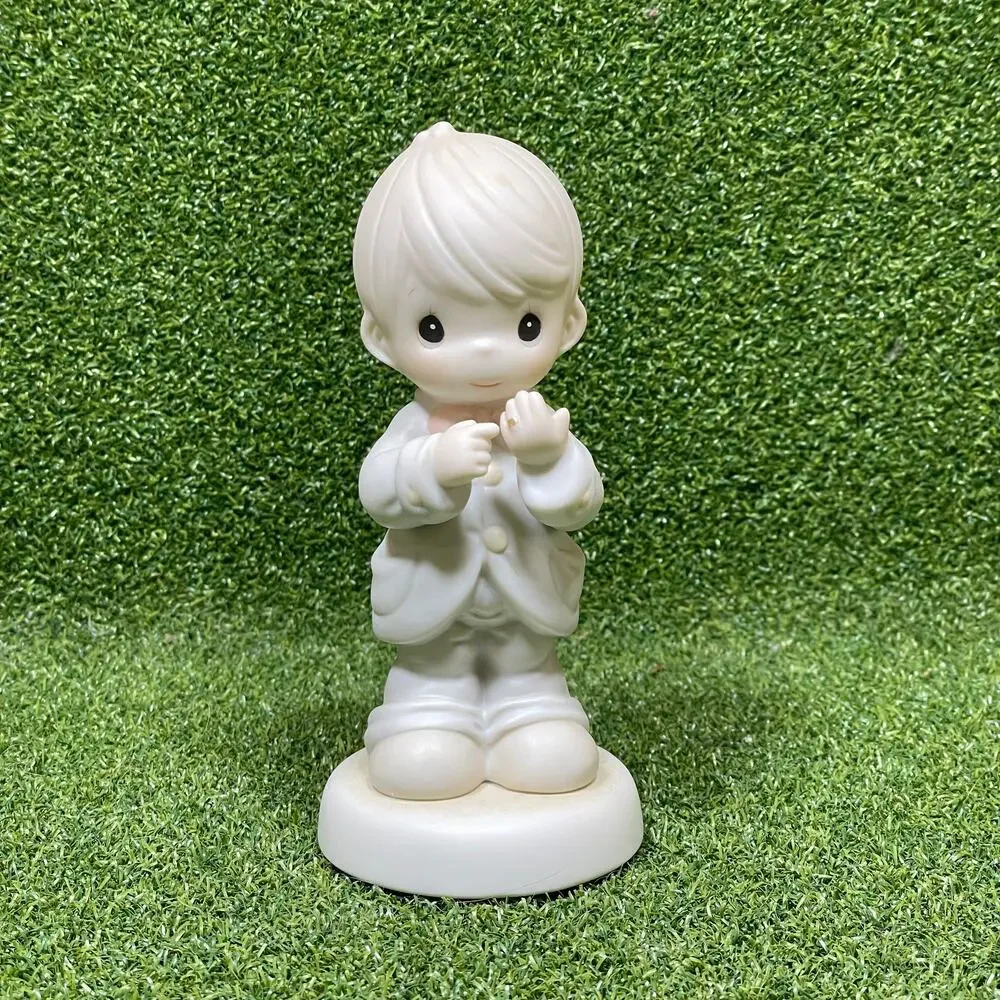 Vintage Precious Moments I Still Do 531006 Porcelain Figurine
